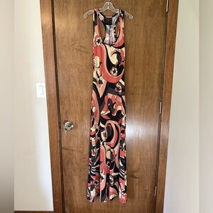 Jetset Racerback Full Length Maxi Dress